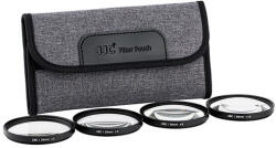 JJC 40, 5 mm-es közeli makrószűrő készlet (+2, +4, +8, +10) (CU MACRO KIT)
