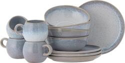 Bloomingville Set pentru micul dejun Paula gri albastru 12 el (82061529) Serviciu de masa
