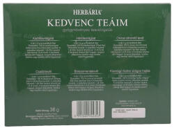 Herbária Kedvenc Teáim gyógynövényes teaválogatás (6x5db) 30db
