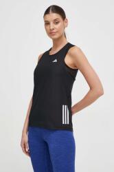 Adidas futós top Own the Run fekete, IN8317 - fekete XS