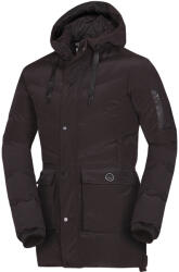 Northfinder Jacheta izolata casual barbateasca cu gluga 3D fixa Domenico black (108012-269-103)