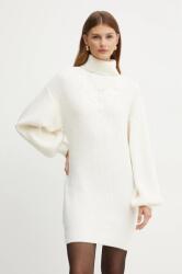 GUESS ruha gyapjú keverékből KATIE bézs, mini, oversize, W4BK0C Z3IZ2 - bézs M