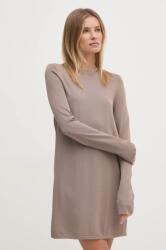 Calvin Klein ruha bézs, mini, egyenes, J20J224831 - bézs M