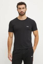 BOSS pamut póló 3 db fekete, sima, 50532468 - fekete XL - answear - 14 990 Ft