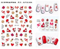  Körömmatrica - SD-010 Karácsony