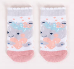  Yo! club frottír zokni 0-3 hó - szívecskés maci