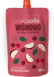 OWOLOVO gyümölcspüré alma-cseresznye 200 g