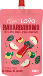 OWOLOVO gyümölcspüré alma-rebarbara 200 g