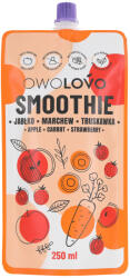 OWOLOVO smoothie alma-sárgarépa-eper 250 ml