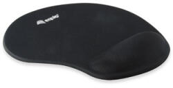 Equip Egérpad - 245014 (szövet, csúszásmentes, 230 x 200 x 20mm, csuklótámasz, fekete) (245014) - bstrade