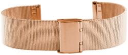 EmBexy SteelLine WD003 - fém óraszíj, 22 mm, rózsaarany