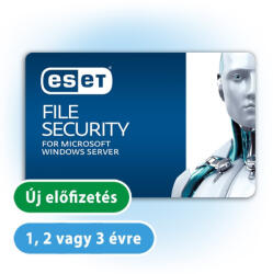 ESET File Security for Microsoft Windows Server 1 éves előfizetés (eset_file_security_for_microsoft_windows_server_1e)
