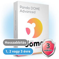 Panda Dome Advanced HUN 3 Eszköz 1 év online vírusirtó szoftver (hosszabbítás) (W01YPDA0E03_hosszabbitas)
