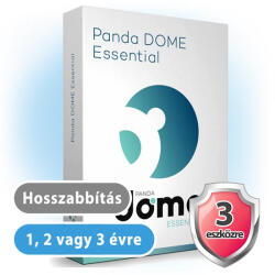 Panda Dome Essential HUN 3 Eszköz 1 év online vírusirtó szoftver (hosszabbítás) (W01YPDE0E03_hosszabbitas) - szamitogepvilag