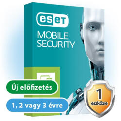 ESET Mobile Security for Android (1 gépre, 1 évre) online vírusirtó szoftver (mobile-security-for-android-1-device-1-year)