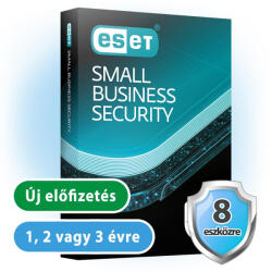 ESET Small Business Security (8 eszköz/1 évre) (eset_small_business_secuirty_8pc_3ev)