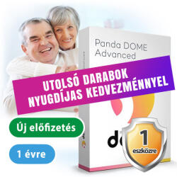 Panda Dome Advanced HUN 1 Eszköz 1 év online vírusirtó szoftver (W01YPDA0E01NYUGDIJAS) - szamitogepvilag