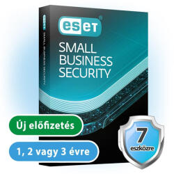 ESET Small Business Security (7 eszköz/1 évre) (eset_small_business_secuirty_7pc_3ev)