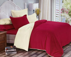 idealisotthon Kétoldalas 6 részes pamut ágynemű - mélyvörös (IO-SY-BL-DC-6-DRD)