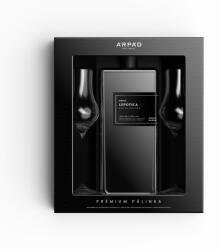 Árpád Pálinka Premium Palincă de Prune Lepotica 500ml 40% + cutie cu 2 pahar