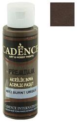 CADENCE Premium akril festék, 70 ml, umbra