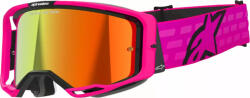 Alpinestars cross szemüveg Vision 8 Corp | Rózsaszín - tükrös piros lencsével