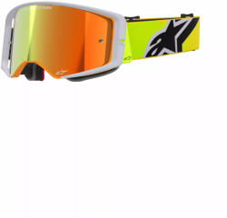 Alpinestars cross szemüveg Supertech Corp ABS | Sárga-Szürke - tükrös piros lencsével