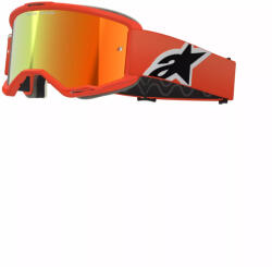 Alpinestars cross szemüveg Vision 5 Corp | Narancssárga - tükrös piros lencsével
