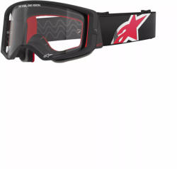 Alpinestars cross szemüveg Supertech Corp ABS | Fekete-Piros - víztiszta lencsével