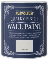 Rust-Oleum Vopsea Lavabila Chalky Wall Paint White 1 Litru (14400.1)