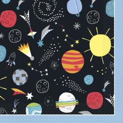 Unique Servetele petrecere cosmos 33x33 cm Costum bal mascat copii