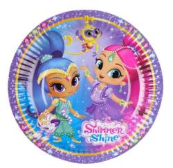 Amscan Farfurii petrecere shimmer & shine 18 cm Costum bal mascat copii