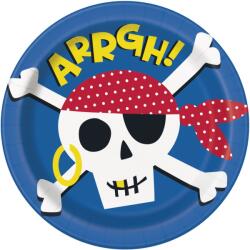 Unique Farfurii petrecere pirati 23 cm Costum bal mascat copii