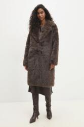ANSWEAR kabát női, barna, átmeneti, oversize - barna M - answear - 31 990 Ft