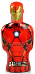 Lorenay Spumant de baie si sampon, figurina 3D, Avengers, Iron Man, 350ml