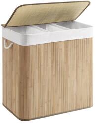 Leobert Cos rufe, 3 compartimente, bambus, natur, 150 L, 60x40x61.5 cm, Artool (2443_1) - artool