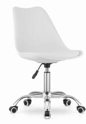 LEOBERT Scaun de birou, Artool, Alba, rotativ, PP, alb, 48x43x91.5 cm (3329_1) - artool