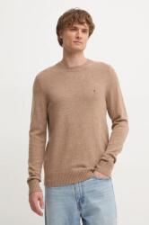Tommy Hilfiger pulóver könnyű, férfi, bézs, MW0MW36535 - bézs XL