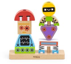 Viga Toys Fa blokkok Viga Robot - toyplanet