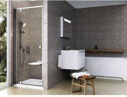 RAVAK Pivot PDOP1-80 zuhanyajtó szatén+transparent (03G40U00Z1)