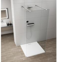 SAPHO ESCA CHROME Walk-in zuhanyfal, szabadonálló, transzparent üveg, 1000mm (ES1010-05)