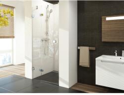 RAVAK Brilliant BSD2-90 A-bal zuhanyajtó króm+transparent, (890-905) (0UL7AA00Z1)