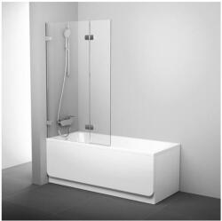 RAVAK BVS2-100 kádparaván bal króm+transparent (7ULA0A00Z1)