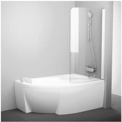 RAVAK Rosa CVSK1 160/170 jobb kádparaván fehér+transparent (7QRS0100Y1) - groszmann