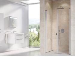 RAVAK Chrome CSDL2-110 zuhanyajtó szatén+transparent (0QVDCU0LZ1)