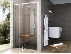 RAVAK Pivot PDOP2-100 zuhanyajtó krómhatású+transparent (03GA0C00Z1) - groszmann