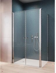 Radaway Eos DWD+S II szögletes zuhanykabin 110x100 átlátszó (13799493-01-13799452-01)