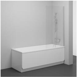 RAVAK NVS1-80 kádparaván szatén+transparent (7O840U00Z1) - groszmann