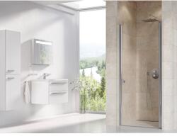 RAVAK Chrome CSD1-80 zuhanyajtó krómhatású+transparent (0QV40C00Z1)