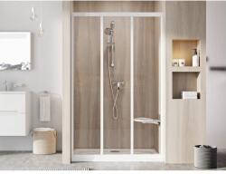 RAVAK Supernova ASDP3-100 zuhanyajtó 198 fehér+transparent (00VA01R2Z1) - groszmann